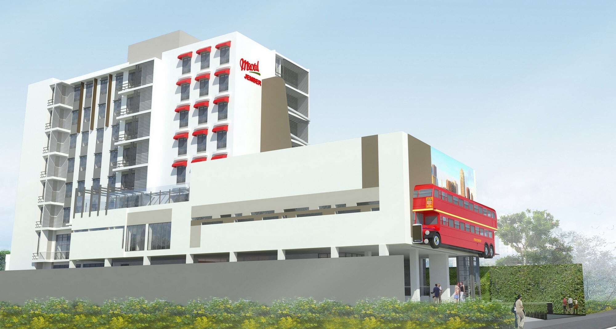Hotel Fortunagrande Jembel מראה חיצוני תמונה